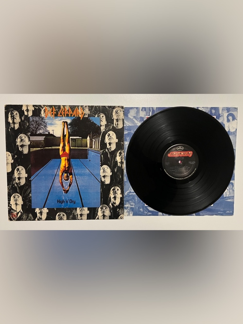 Def Leppard High ‘n’ Dry LP US Mercury MASTERDISK RL HW EX Jacket VG+ Vinyl 1981